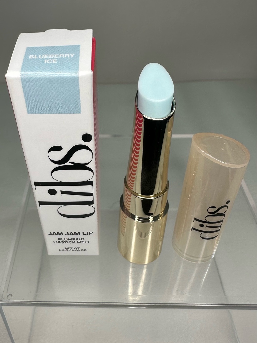 Jam Jam Lip Plumping Lipstick Melt — Blueberry Ice
